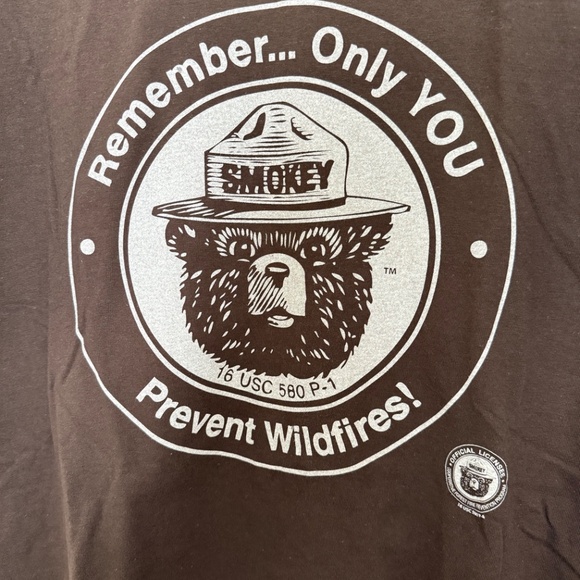 Smokey Bear Shirt / NWT - Picture 2 of 3